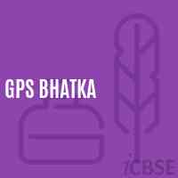 Gps Bhatka Primary School Logo