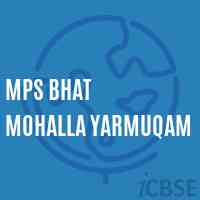 Mps Bhat Mohalla Yarmuqam Primary School Logo