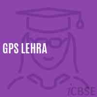 Gps Lehra Primary School Logo