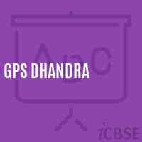 Gps Dhandra Primary School Logo
