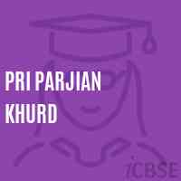 Pri Parjian Khurd Primary School Logo