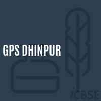 Gps Dhinpur Primary School Logo