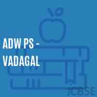 Adw Ps - Vadagal Primary School Logo