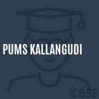 Pums Kallangudi Middle School Logo