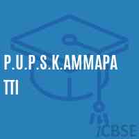 P.U.P.S.K.Ammapatti Primary School Logo