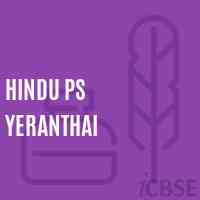 Hindu Ps Yeranthai Primary School Logo
