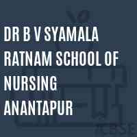 Dr B V Syamala Ratnam School of Nursing Anantapur Logo