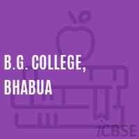 B.G. College, Bhabua Logo