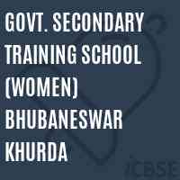 Govt. Secondary Training School (Women) Bhubaneswar Khurda Logo
