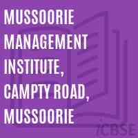 Mussoorie Management Institute, Campty Road, Mussoorie Logo