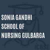 Sonia Gandhi School of Nursing Gulbarga Logo