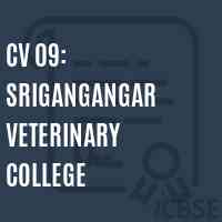 CV 09: Srigangangar Veterinary College Logo