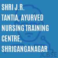Shri J.R. Tantia, Ayurved Nursing Training Centre, Shriganganagar College Logo