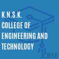 K.N.S.K. College of Engineering and Technology Logo