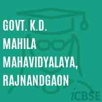 Govt. K.D. Mahila Mahavidyalaya, Rajnandgaon College Logo