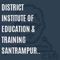 District Institute of Education & Training Santrampur Panchmahal Logo
