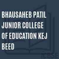 Bhausaheb Patil Junior College of Education Kej Beed Logo