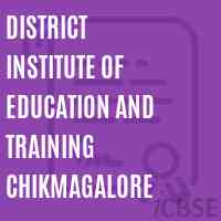 District Institute of Education and Training Chikmagalore Logo