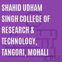 Shahid Udham Singh College of Research & Technology, Tangori, Mohali Logo