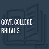 Govt. College Bhilai-3 Logo