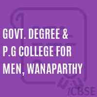 Govt. Degree & P.G College for Men, Wanaparthy Logo