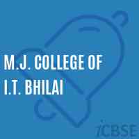 M.J. College of I.T. Bhilai Logo