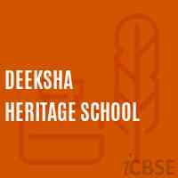 Deeksha Heritage School Logo