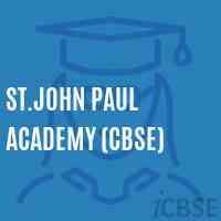 St.John Paul Academy (Cbse) School Logo