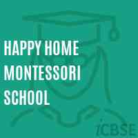 Happy home montessori school Logo