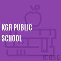 KGR Public School Logo