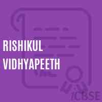 Rishikul Vidhyapeeth School Logo