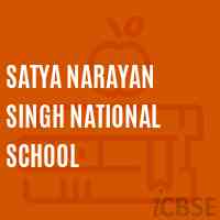 Satya Narayan Singh National School Logo