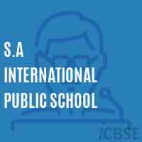 S.A International Public School Logo