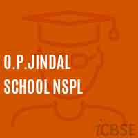 O.P.Jindal School Nspl Logo