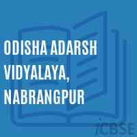 Odisha Adarsh Vidyalaya, Nabrangpur School Logo