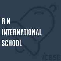R N International School Logo