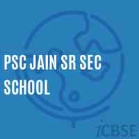 Psc Jain Sr Sec School Logo