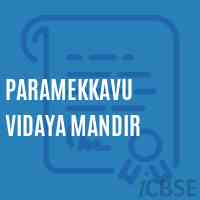 Paramekkavu Vidaya Mandir School Logo