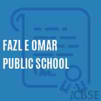 Fazl E Omar Public School Logo