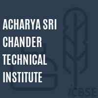 Acharya Sri Chander Technical Institute Logo