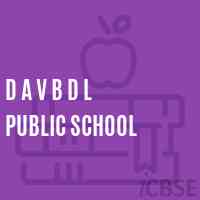 D A V B D L Public School Logo