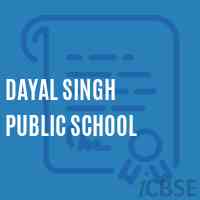Dayal Singh Public School Logo
