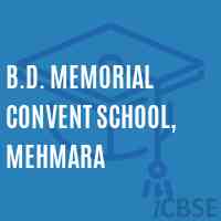 B.D. Memorial Convent School, Mehmara Logo