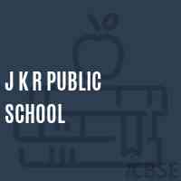 J K R Public School Logo