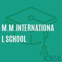 M.M.International School Logo