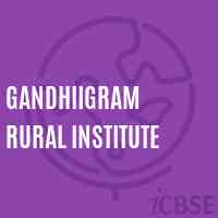Gandhiigram Rural Institute Logo