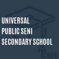 Universal Public Seni Secondary School Logo