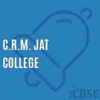 C.R.M. Jat College Logo