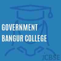 Government Bangur College Logo