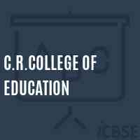 C.R.College of Education Logo